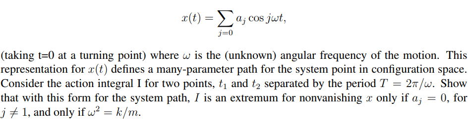 goldstein classical mechanics homework solutions