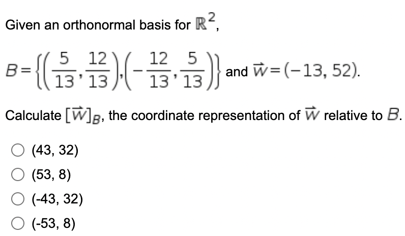 Solved Given the basis for R3, B= {(1,1,0), (1,2,0), | Chegg.com