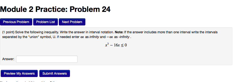 Solved Module 2 Practice: Problem 23 Previous Problem | Chegg.com