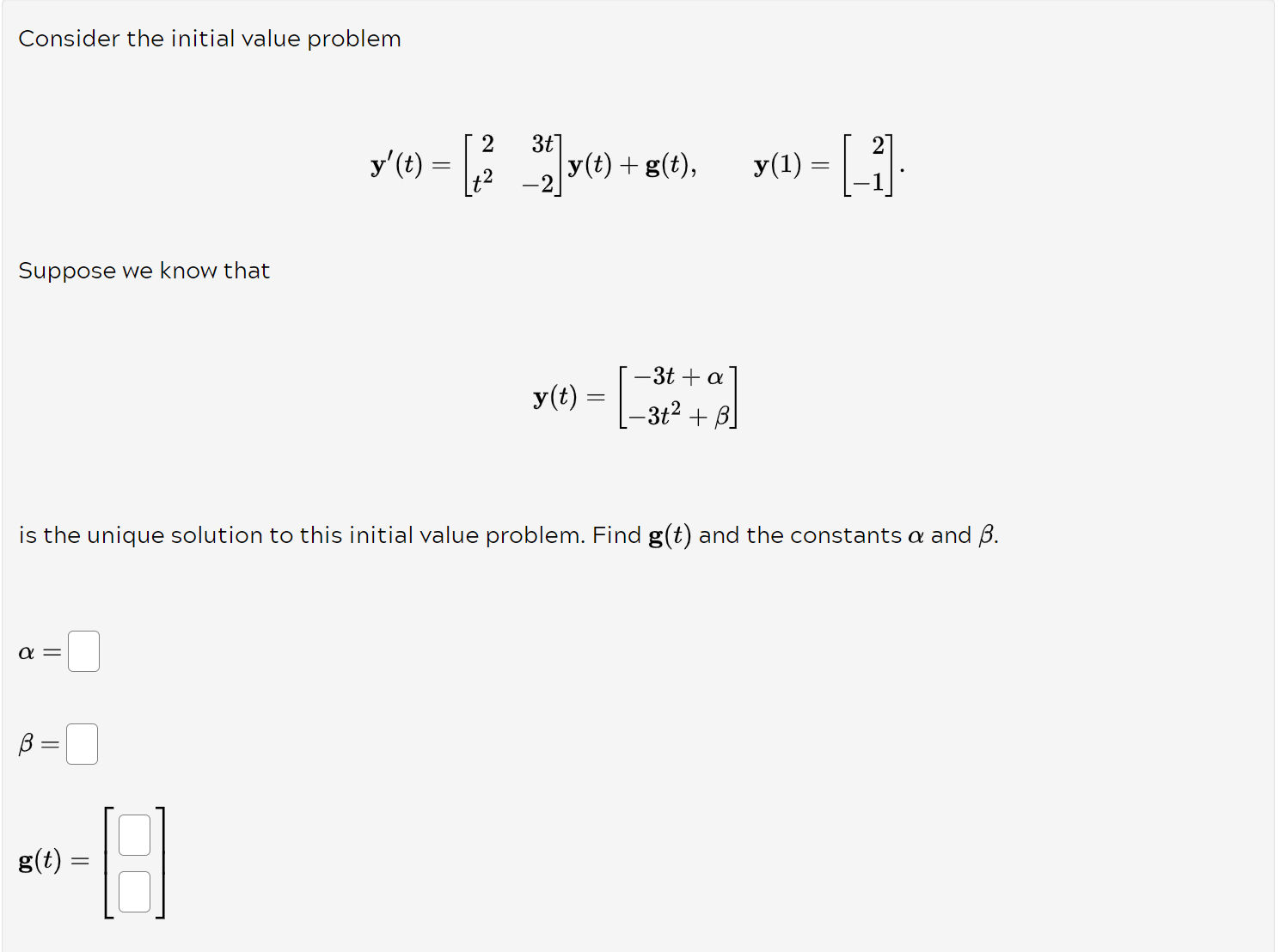 Solved Consider the initial value problem | Chegg.com