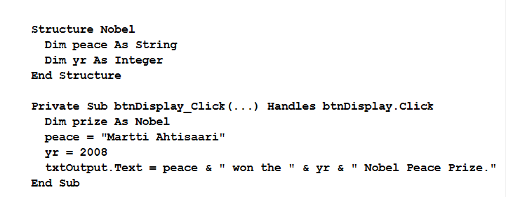 Solved Visual Basic Please do following in Microsoft Visual | Chegg.com