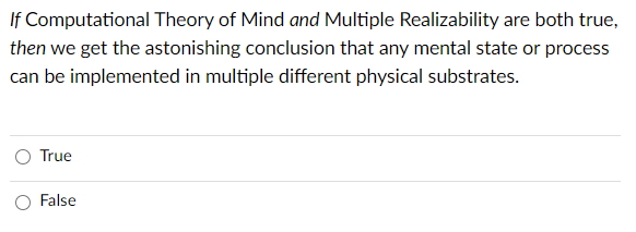 Is it true that if one were to make every theoretical possible