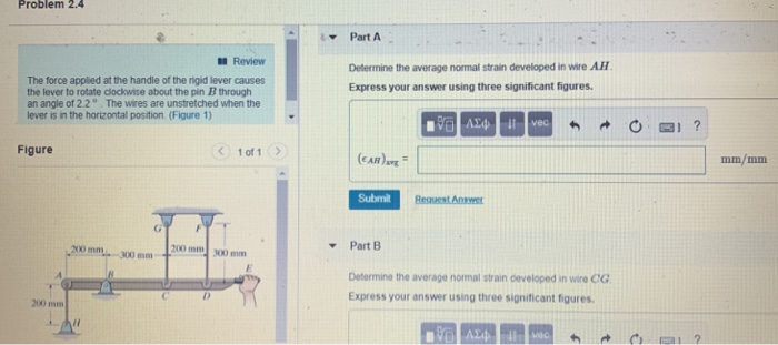Solved Problem 2.4 る Part A Review Determine the average | Chegg.com
