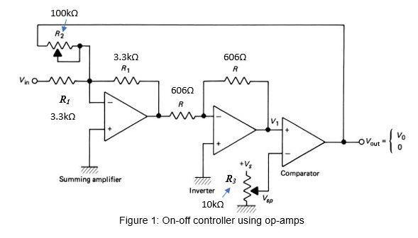 Solved 100kΩ 3.3kΩ R1 6060 R 60602 Vam RI 3.3k02 R novou { | Chegg.com