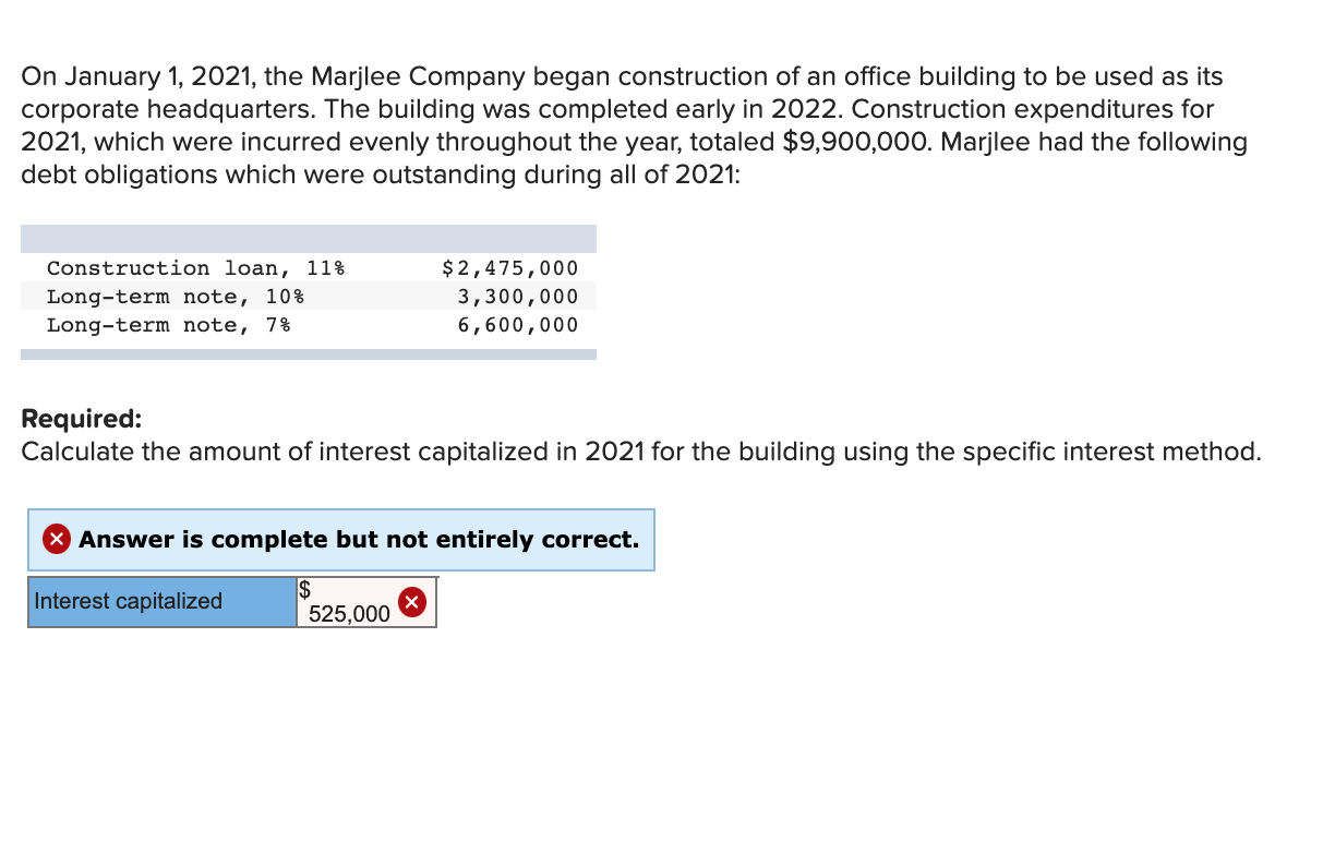 Solved On January 1 2021 The Marjlee Company Began Chegg