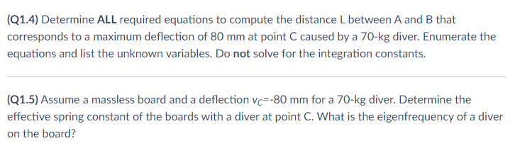 Solved 4 m L 450 mm A B с g 150 mm 150 mm 350 mm 50 mm | Chegg.com