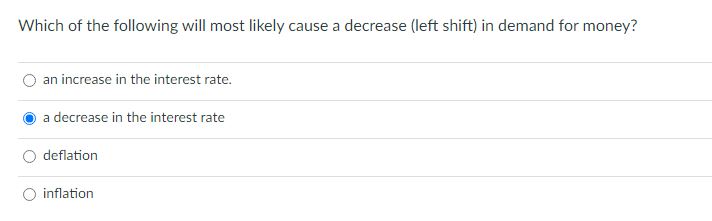 Solved Which of the following will most likely cause a | Chegg.com