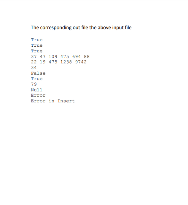 Solved The task of this project is to implement in Java a | Chegg.com