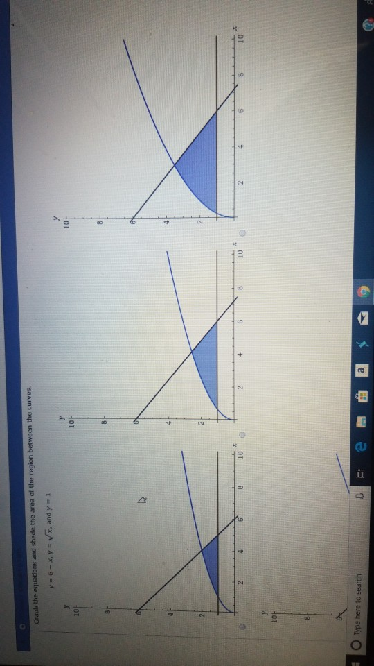 Graph The Equations And Shade The Area Of The Region Chegg Com