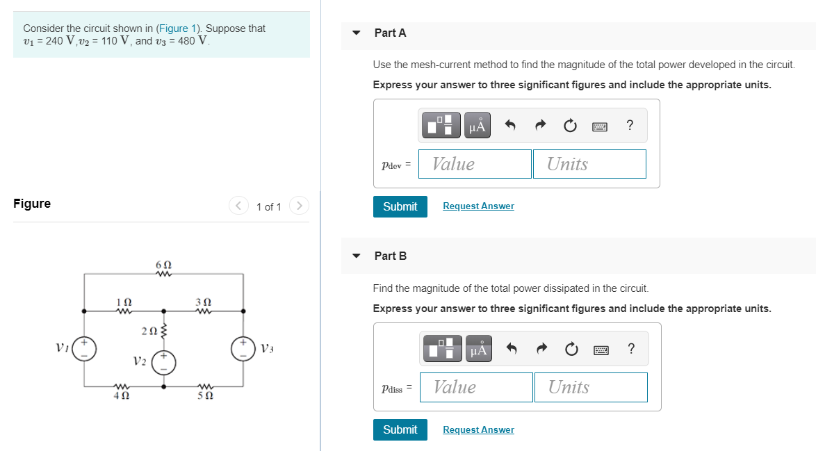 Solved Consider the circuit shown in (Figure 1). Suppose | Chegg.com