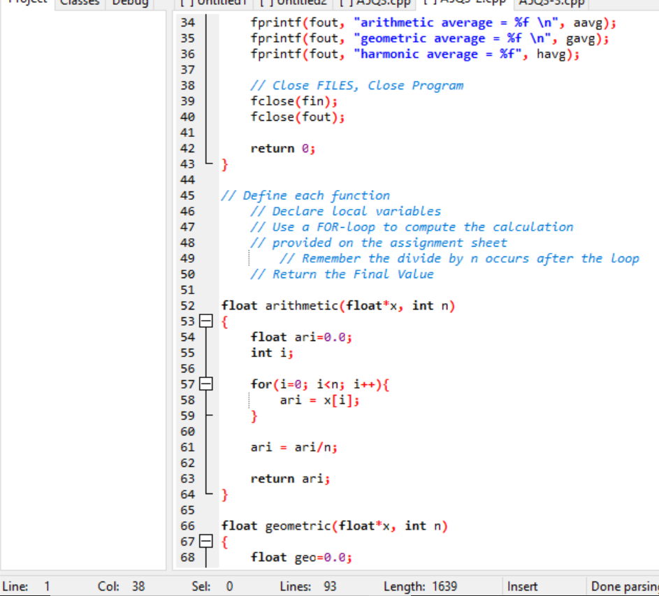 Solved Please only FIX where I went wrong so that the | Chegg.com