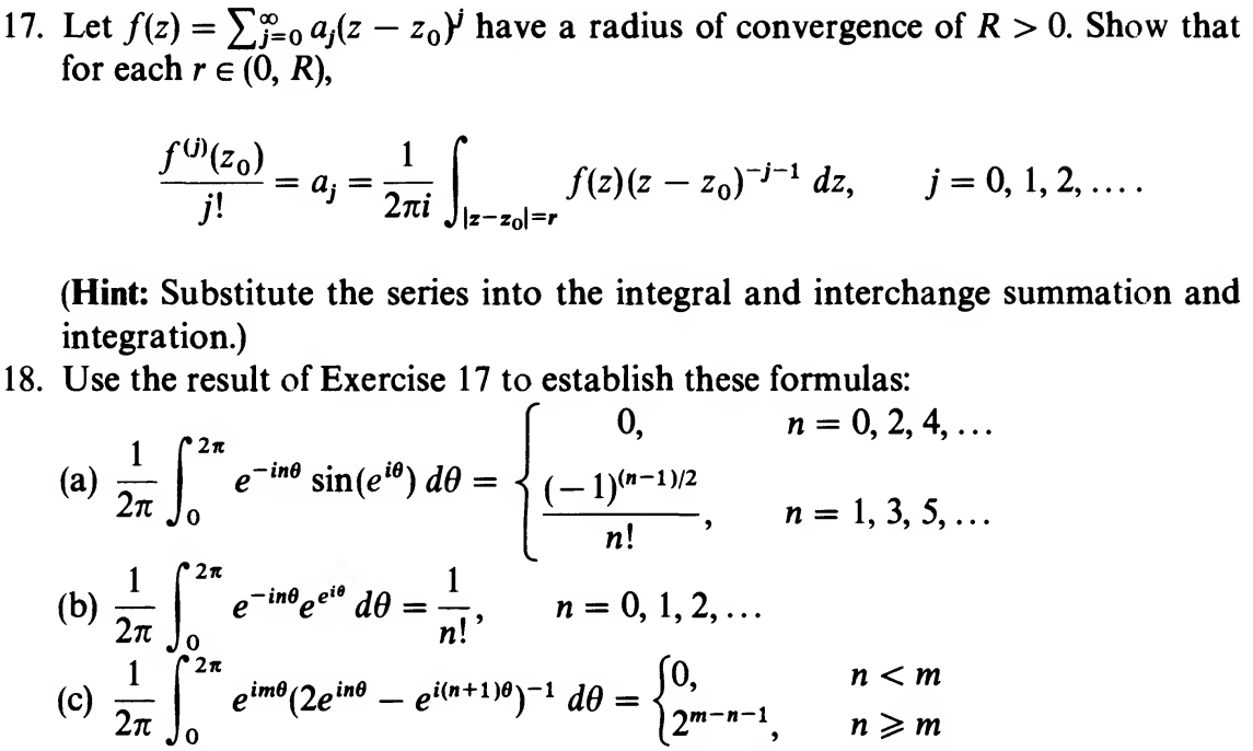 Solved 17 Let F Z Z Zo Have A Radius Of Conver Chegg Com