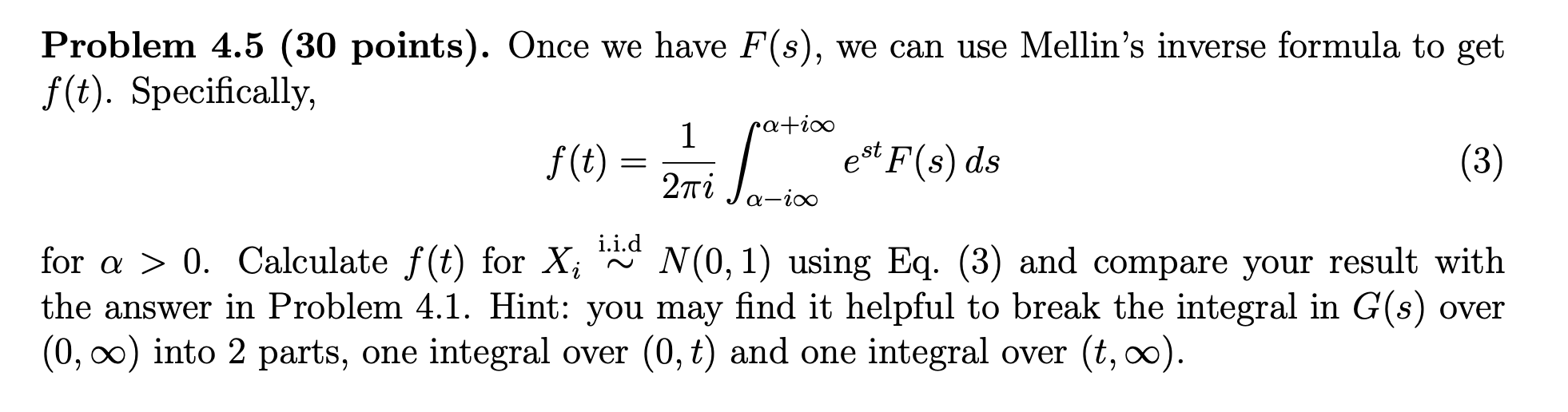 Solved Define X=∑i=1nXi as a sum of n independently (but not | Chegg.com