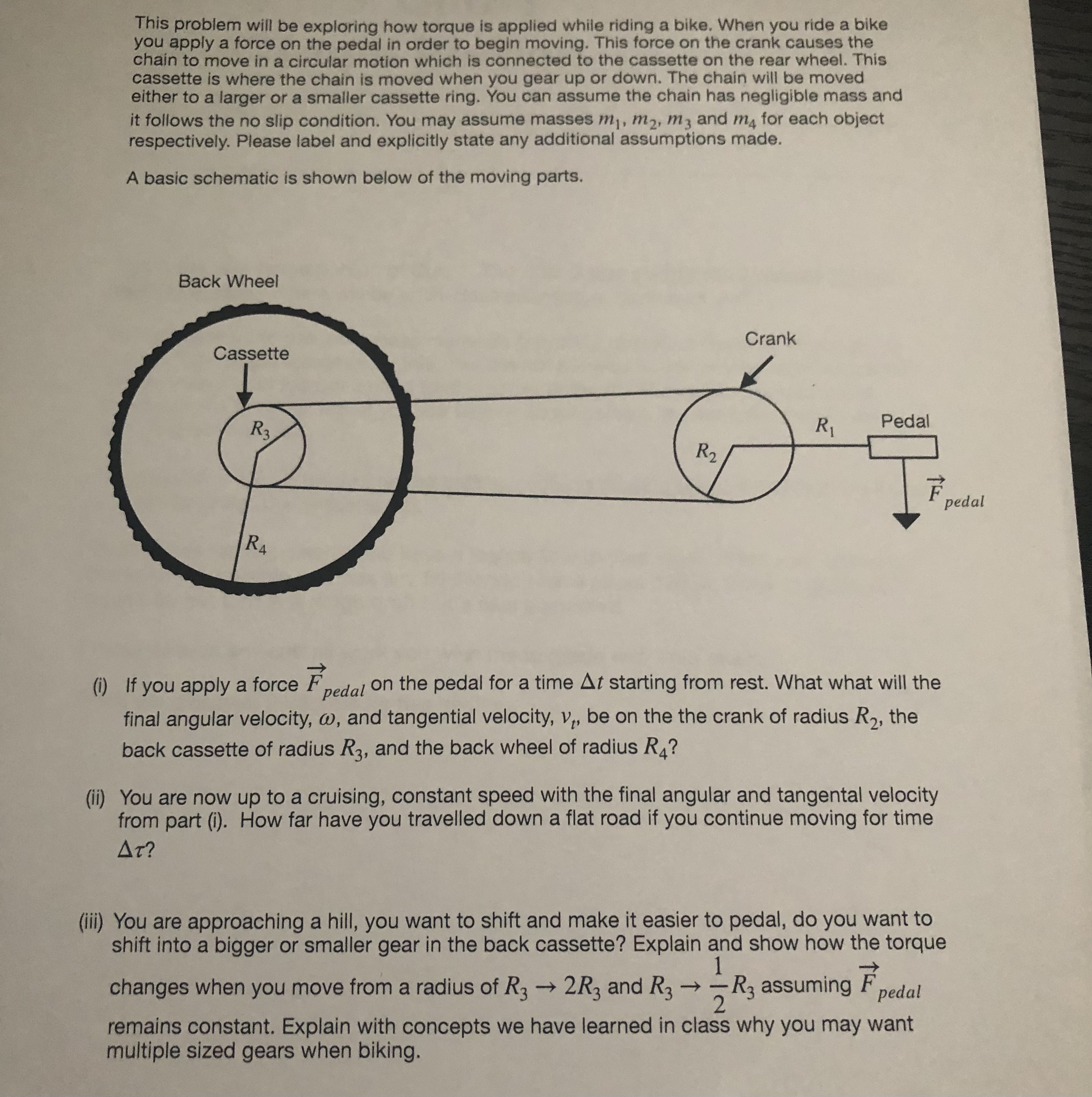 Solved This problem will be exploring how torque is applied | Chegg.com