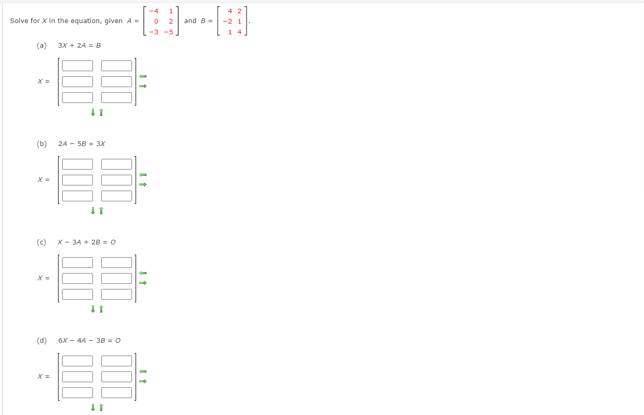 solved-solve-for-x-in-the-equation-given-a-40-312-5-chegg