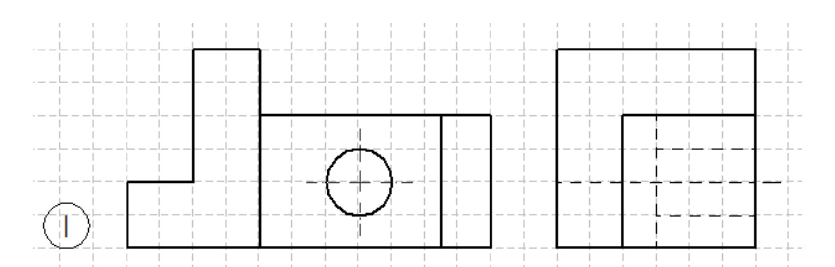 Solved How do I sketch the third (top view) of the model | Chegg.com