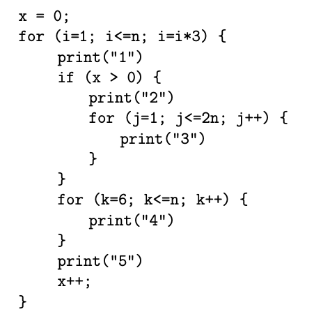 Solved Compute the number of operations or basic steps | Chegg.com