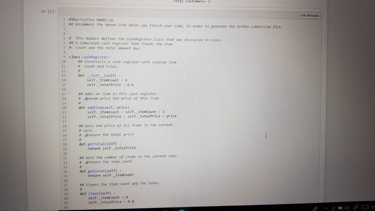 Solved Edit Metadata Question 3 (50 points) You have been | Chegg.com