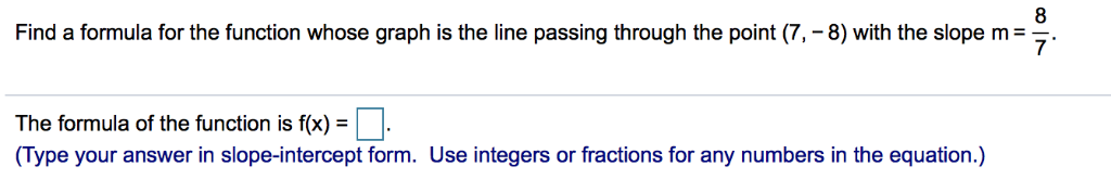 Solved Find a formula for the function whose graph is the | Chegg.com
