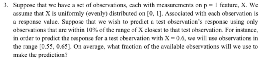 Solved 3. Suppose That We Have A Set Of Observations, Each | Chegg.com