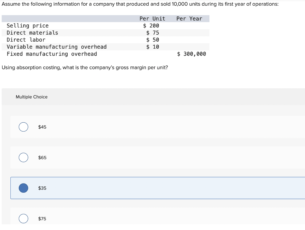 solved-assume-the-following-information-for-a-company-that-chegg