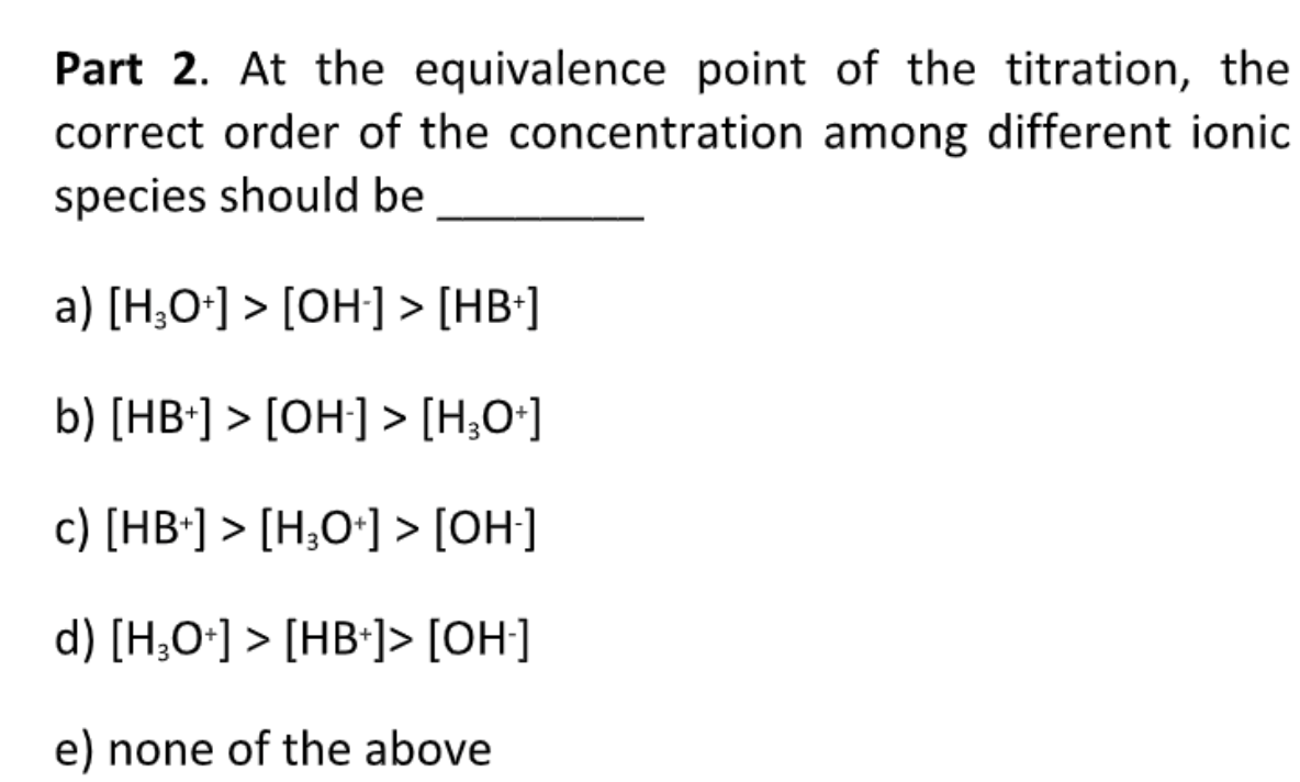 Solved The titration curve of a 0.10-M unknown weak base | Chegg.com