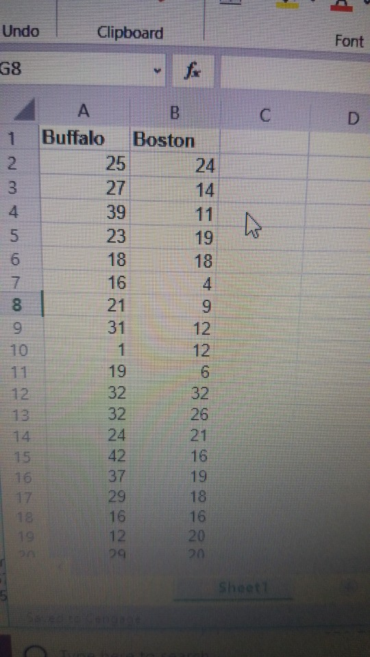 Solved Video Excel Online Freeform Activity. Inferences | Chegg.com