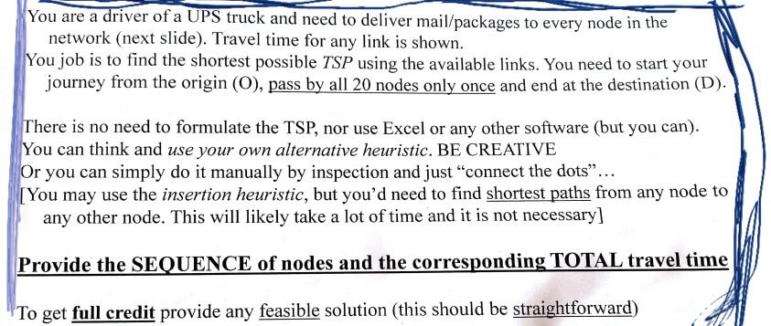 Solved You are a driver of a UPS truck and need to deliver | Chegg.com