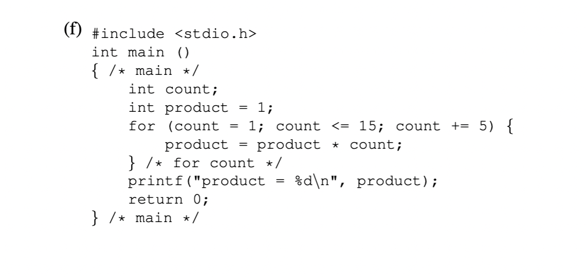 Solved What is the OUTPUT of each of these programs? If you | Chegg.com