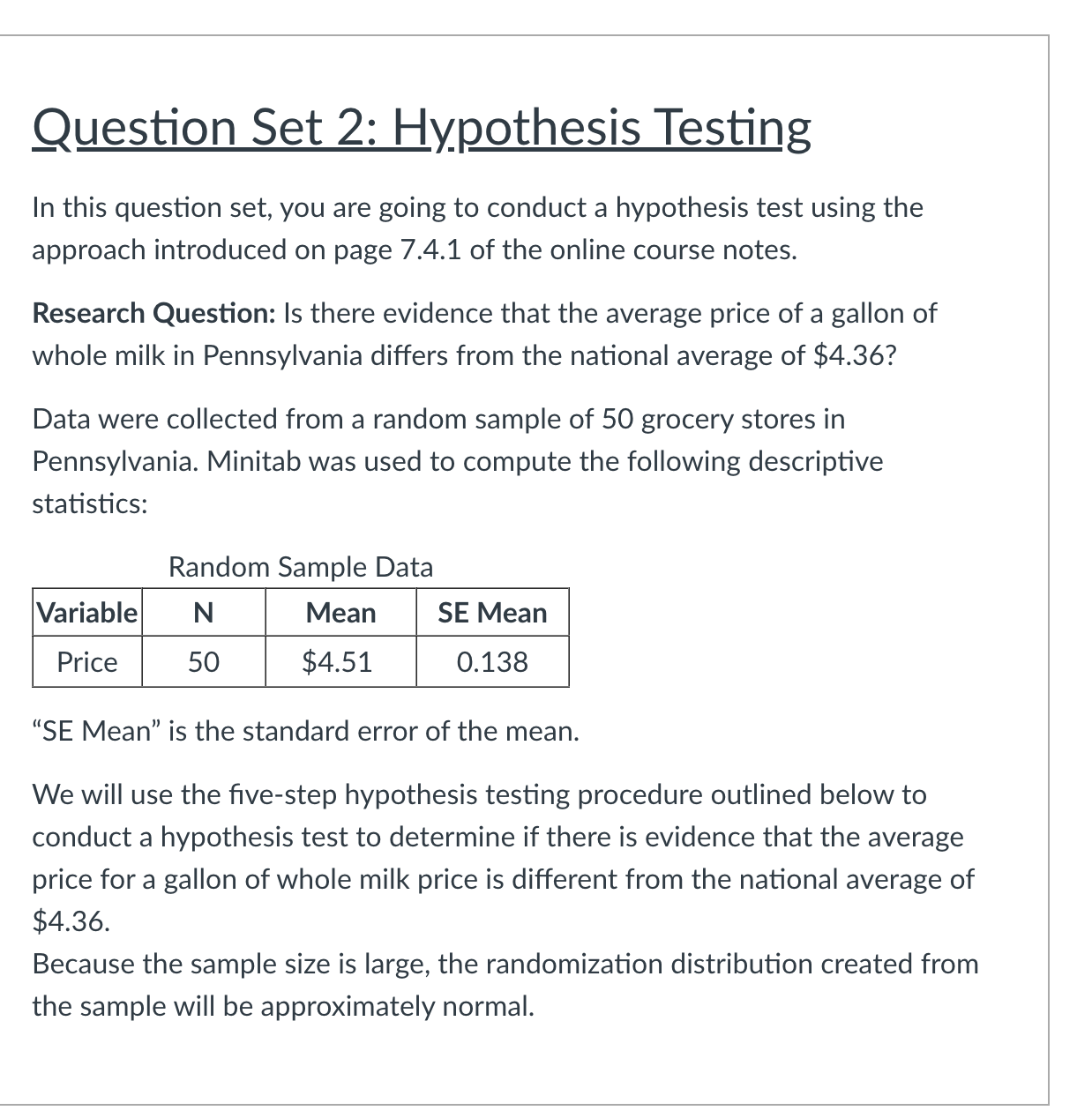 test of hypothesis questions and answers