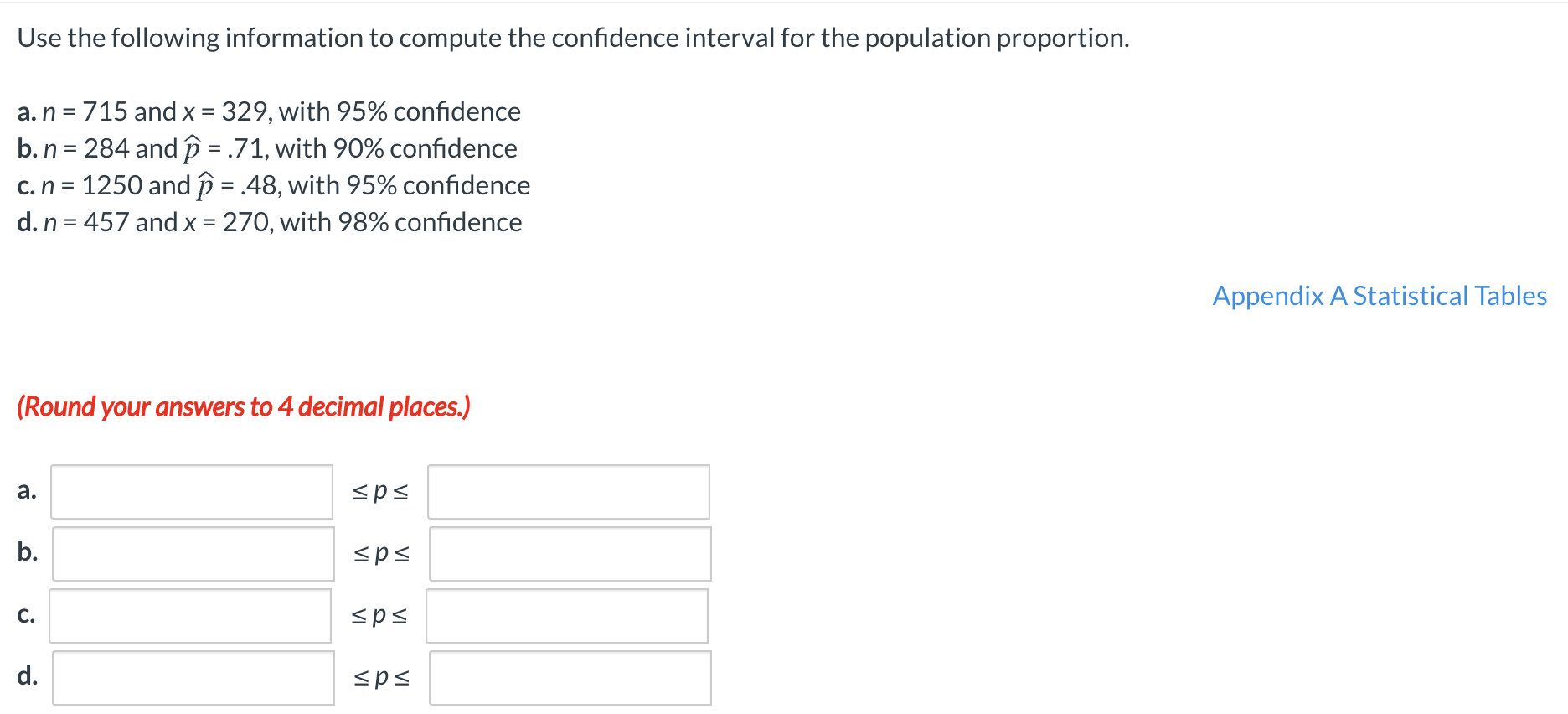 Finding The Confidence Interval of a Population Proportion Using