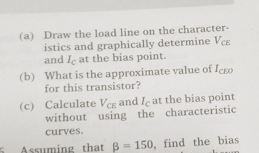 Solved The silicon transistor shown in Figure 466 has the