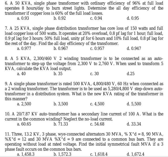 solved-6-a-50-kva-single-phase-transformer-with-ordinary-chegg