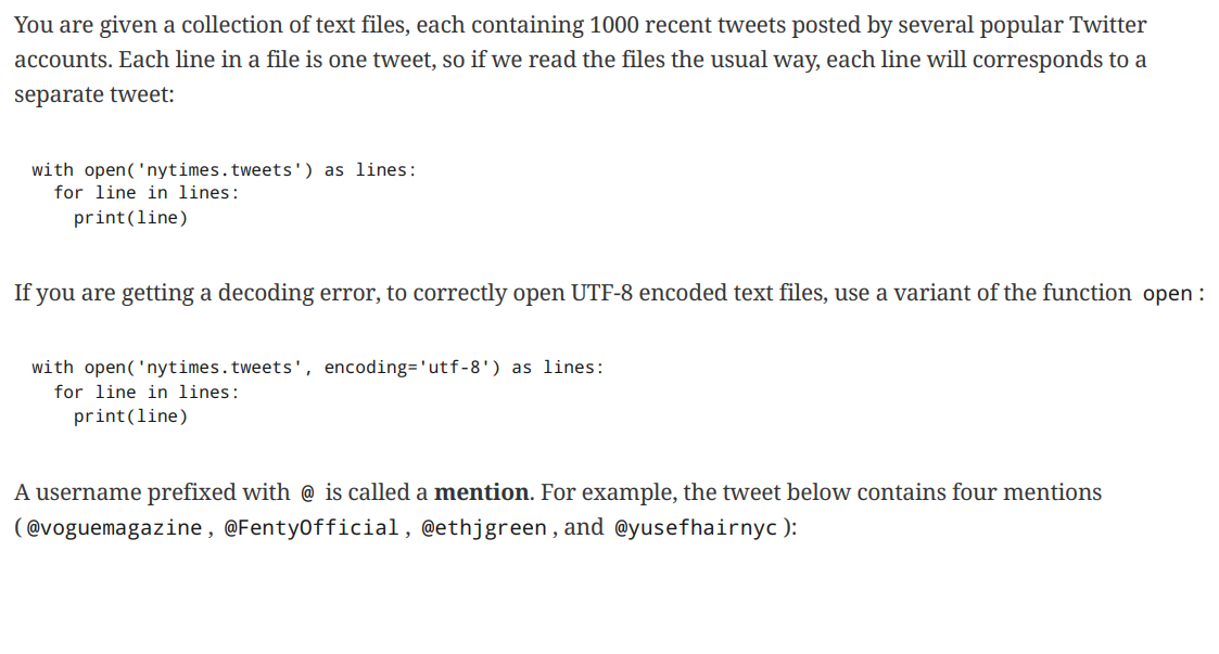 Solved You are given a collection of text files, each | Chegg.com