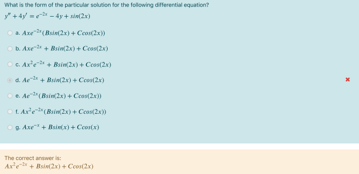 Solved Can you please explain and show why this is the | Chegg.com