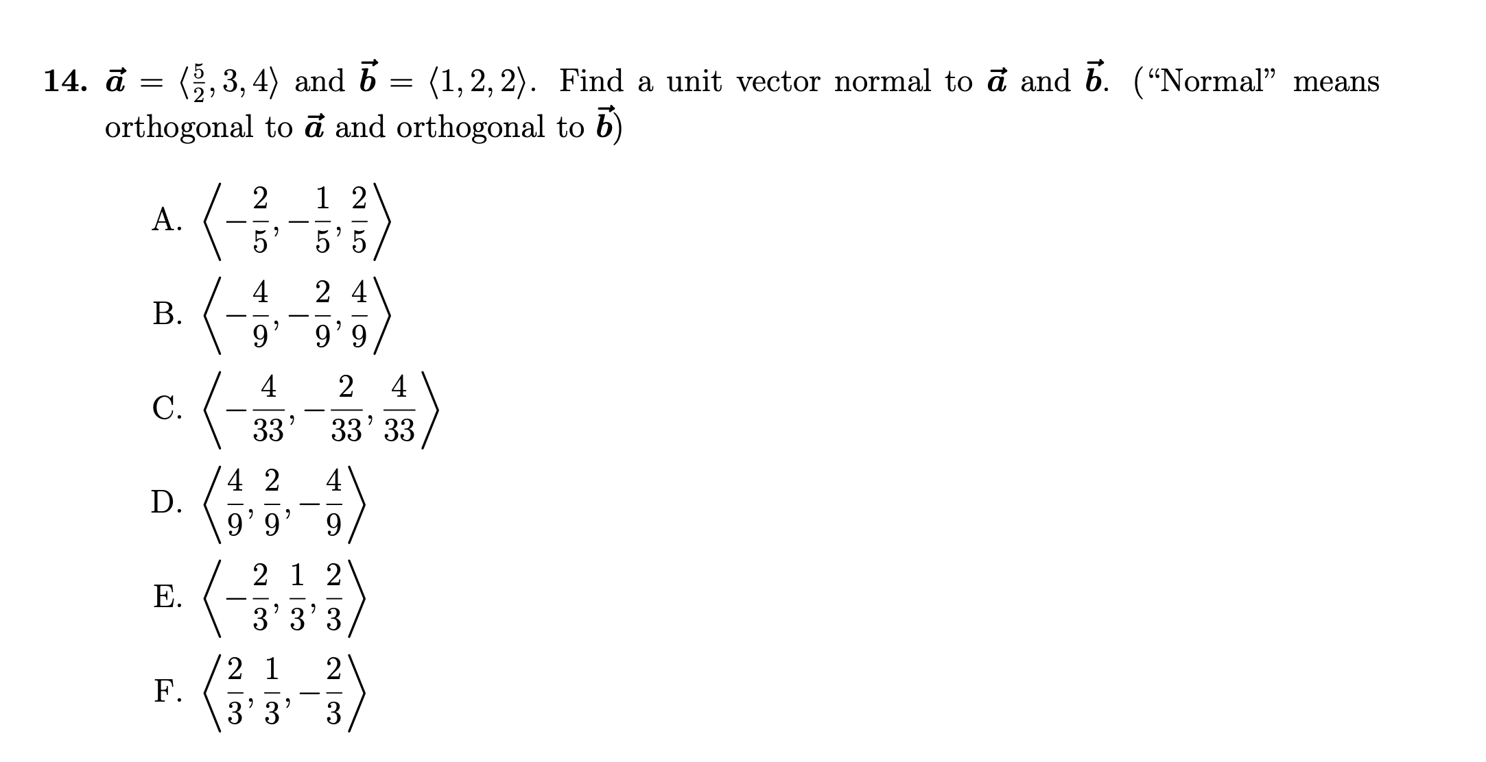 solved-14-a-25-3-4-and-b-1-2-2-find-a-unit-vector-chegg
