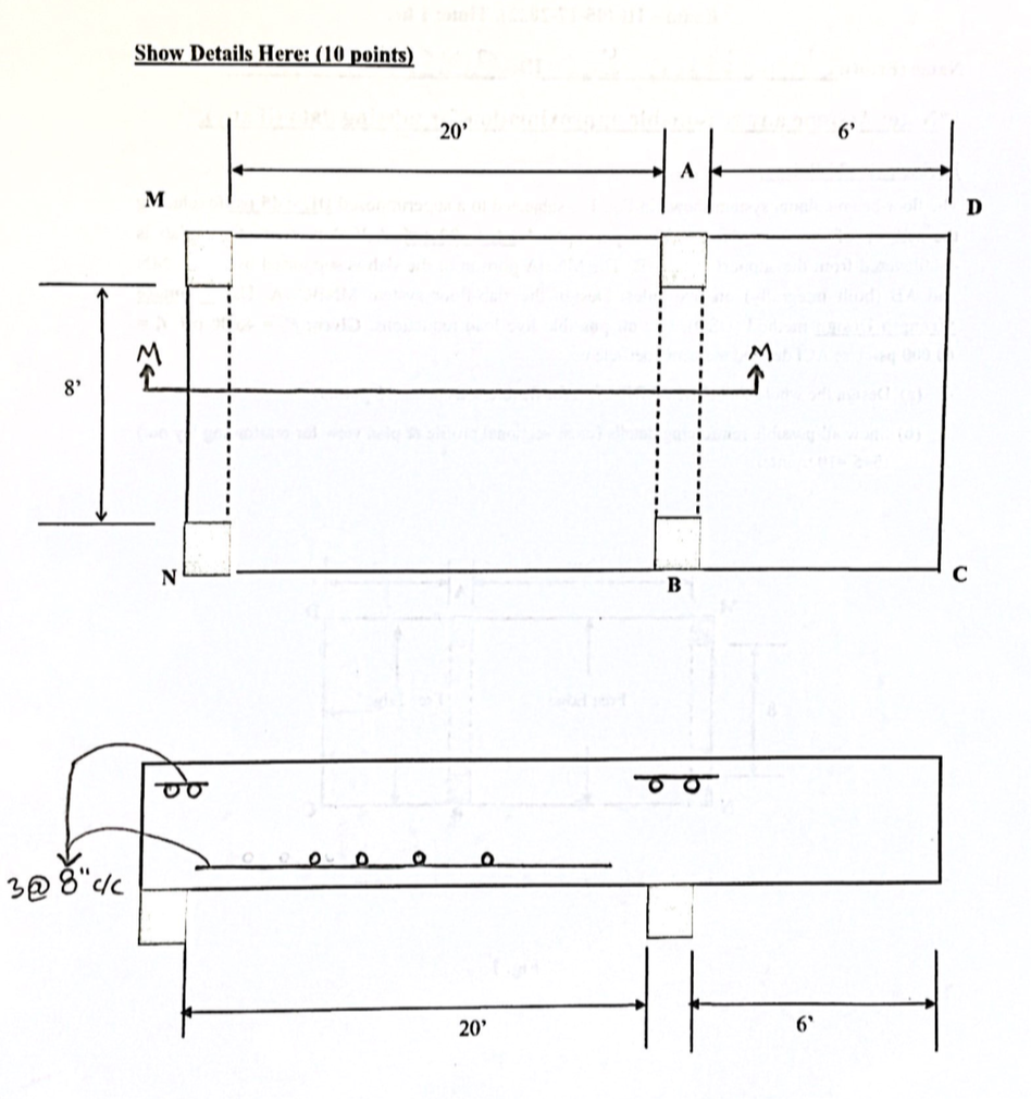 Solved Problem 1: (25 Points) The floor-beam-column system | Chegg.com