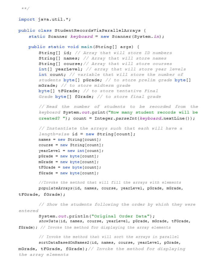 Solved Note: Read the comment section for the requirement of | Chegg.com