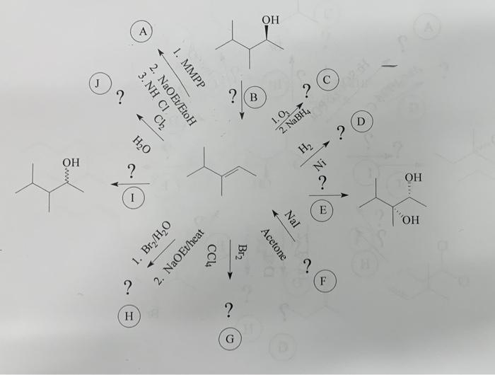 Solved For Each Of The Reactions Give The Missing Piece S Chegg Com