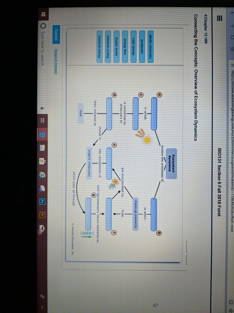 Solved BIO131 Section 6 Fall 2018 Foret