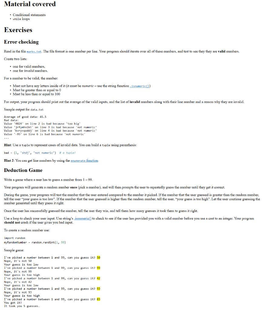 Solved please write it in python program, better to have the | Chegg.com