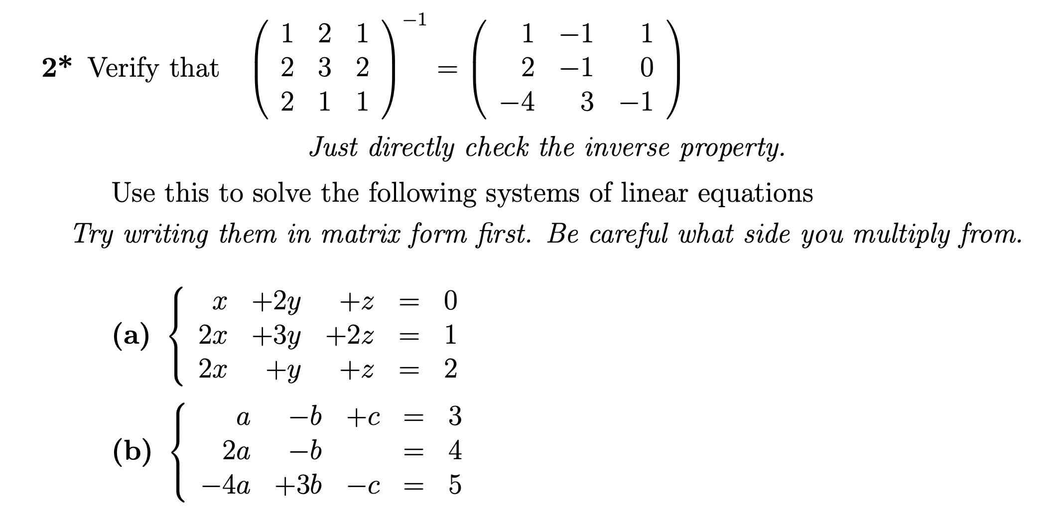 2 7x 1 5x 3 7x 4 5x verify