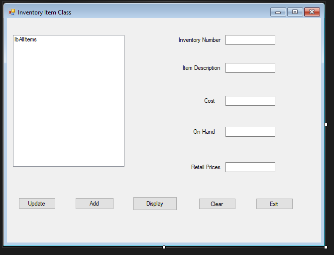 Solved Visual Basic Studio Please ! and can you screenshot | Chegg.com