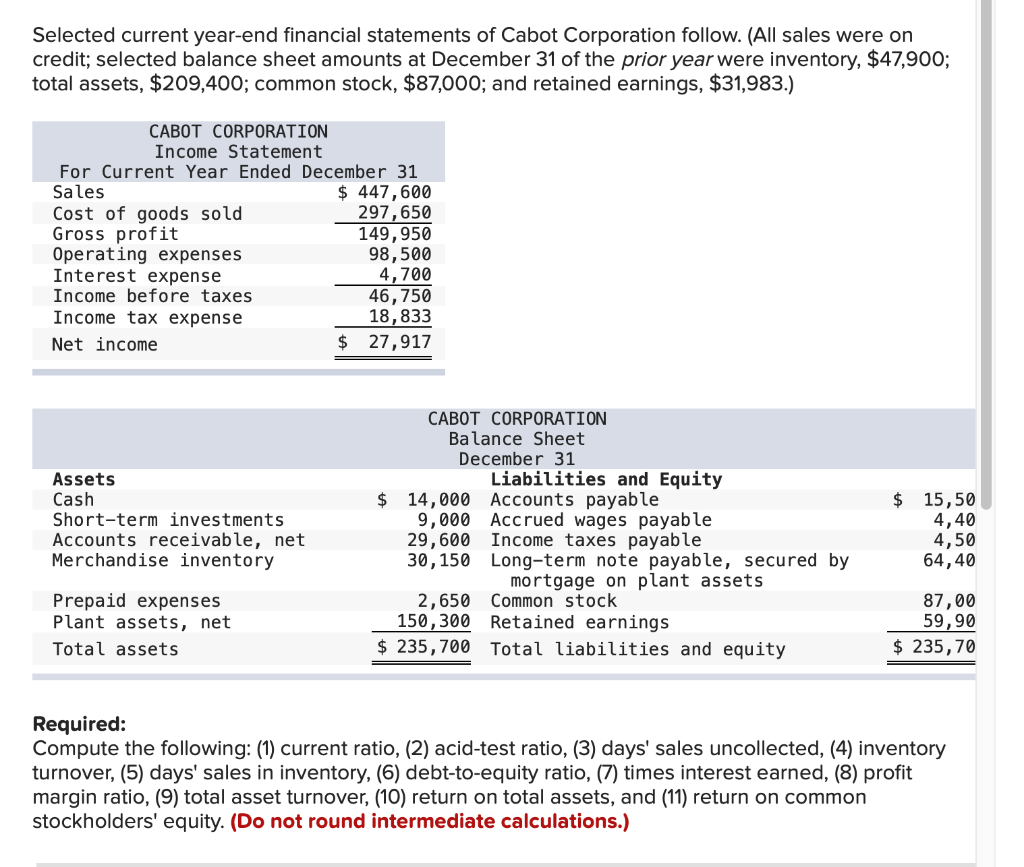 solved-required-information-the-following-information-chegg