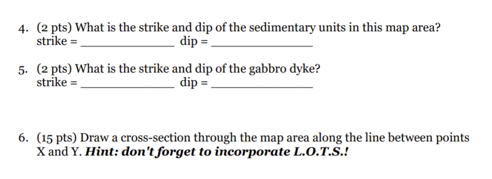 Solved Map 3: Four-River Ridge Map Area 300 NAI 400 Y 500 | Chegg.com