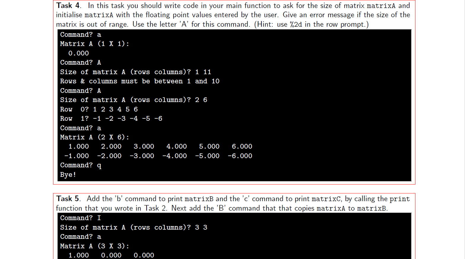 Solved Task 4 In This Task You Should Write Code In Your