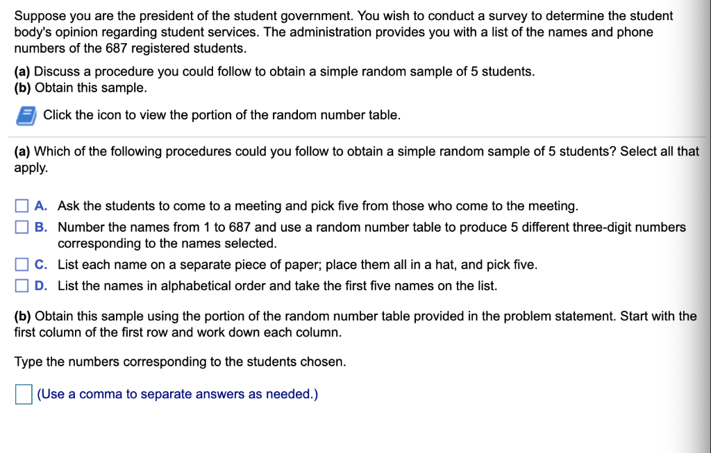 Solved Suppose You Are The President Of The Student | Chegg.com