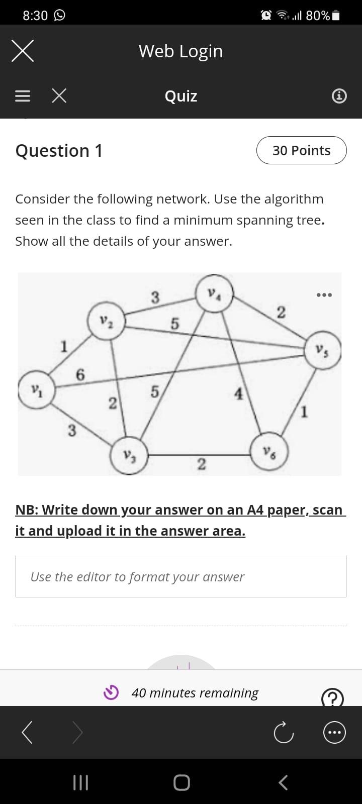 Solved Consider the following network. Use Dijkstra | Chegg.com