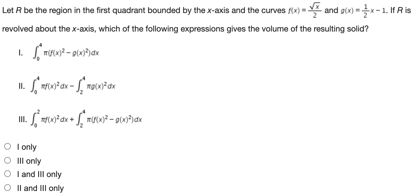 Solved 2 Let R be the region in the first quadrant bounded | Chegg.com