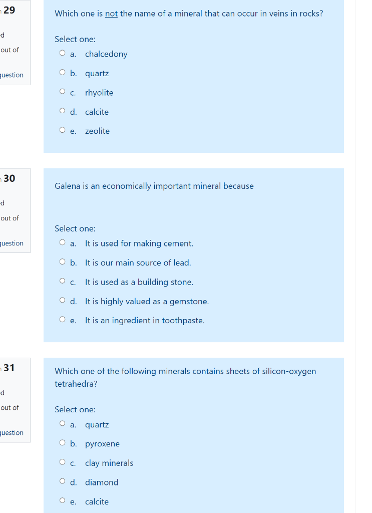 Solved Glass is not a mineral because a. It does not occur